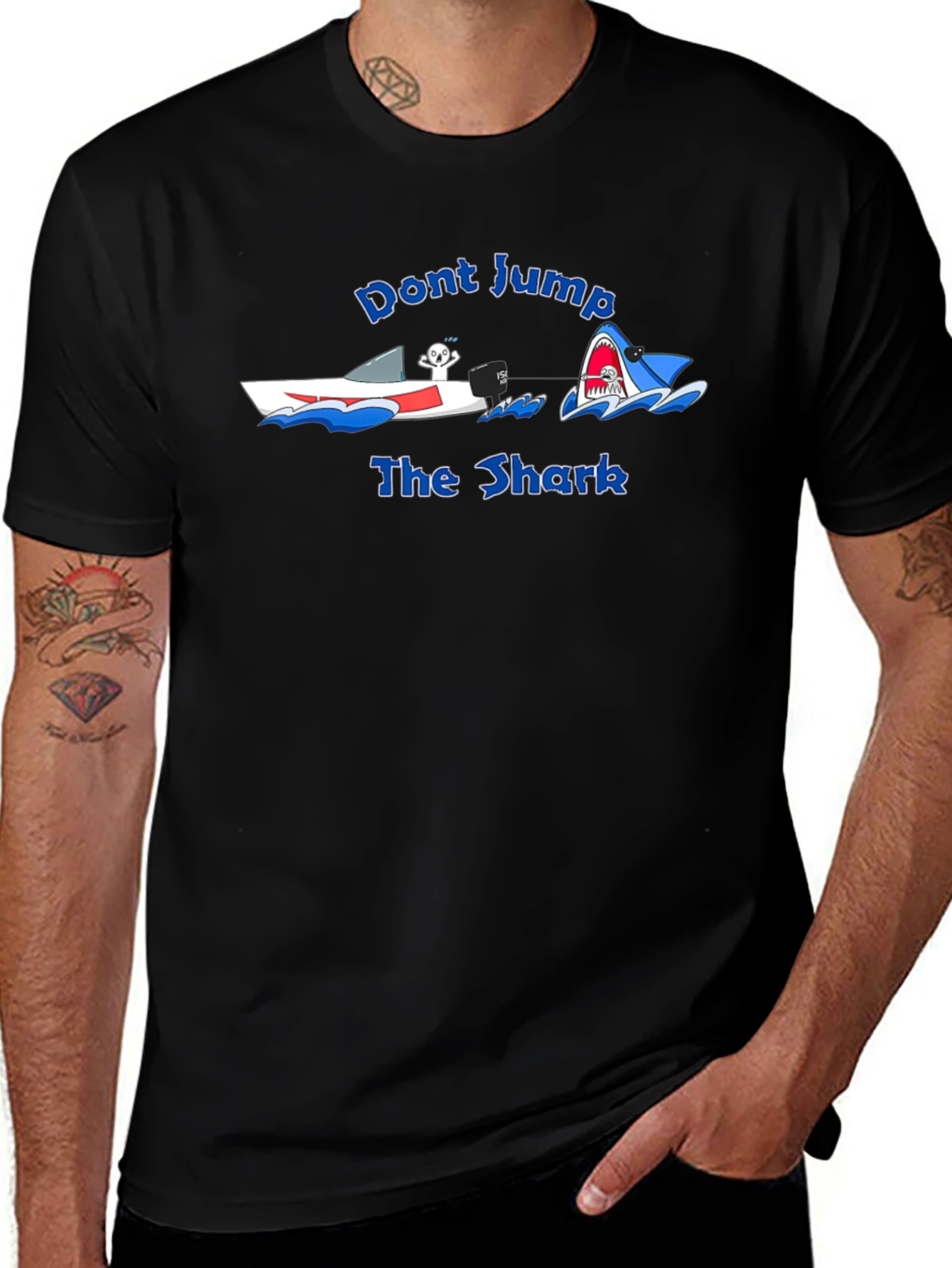 Dont Jump the Shark Graphic T-Shirt