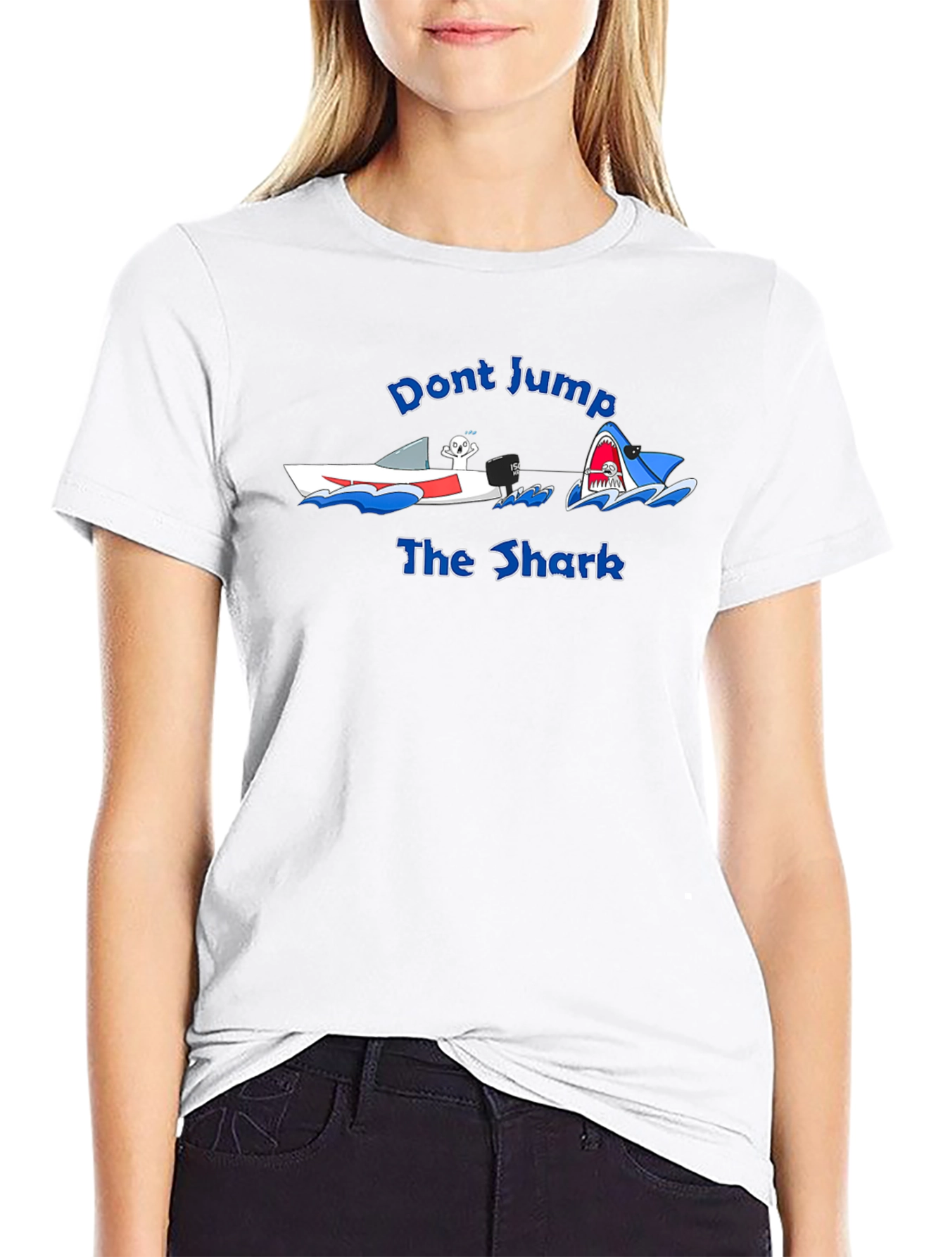 Dont Jump the Shark Graphic T-Shirt