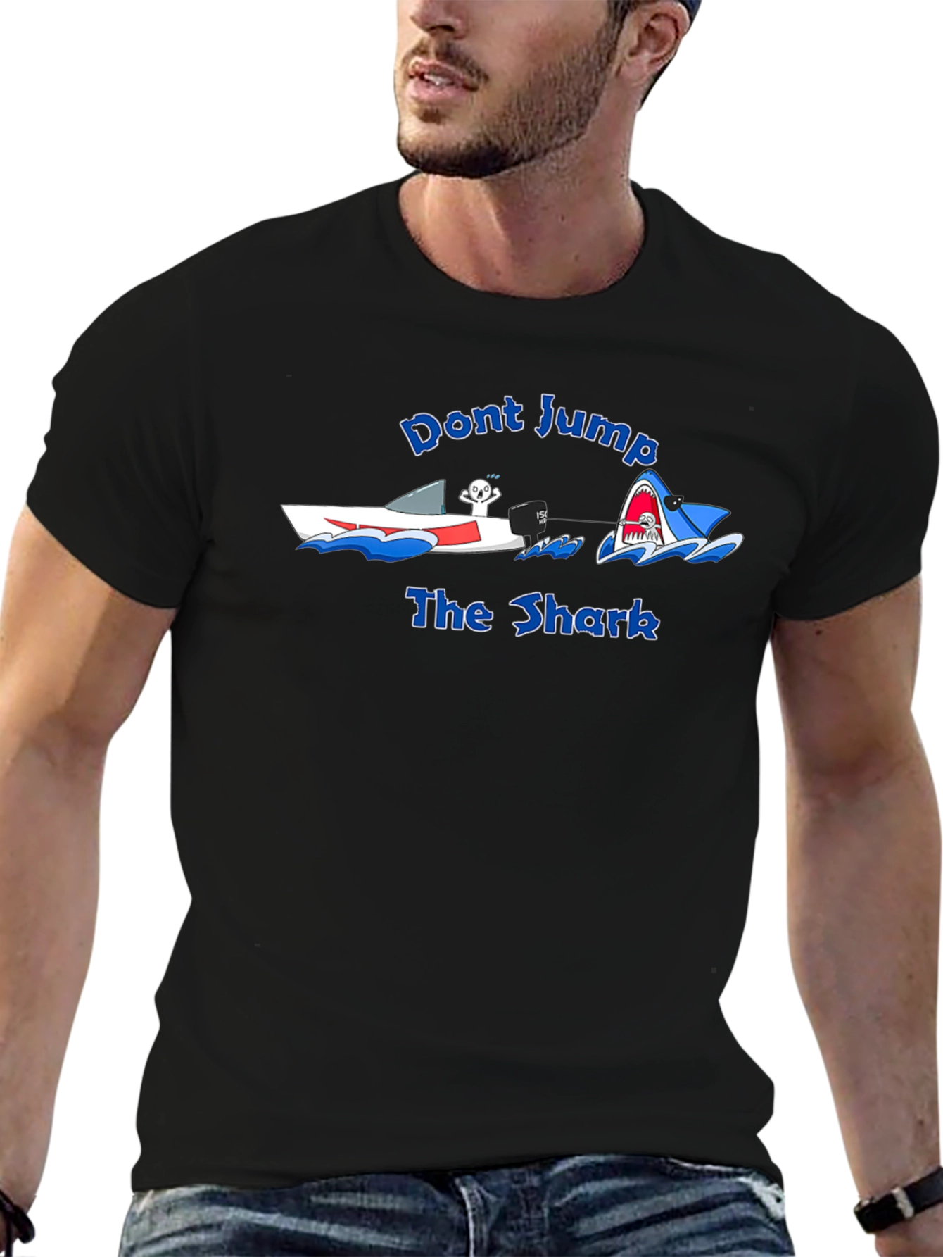 Dont Jump the Shark Graphic T-Shirt