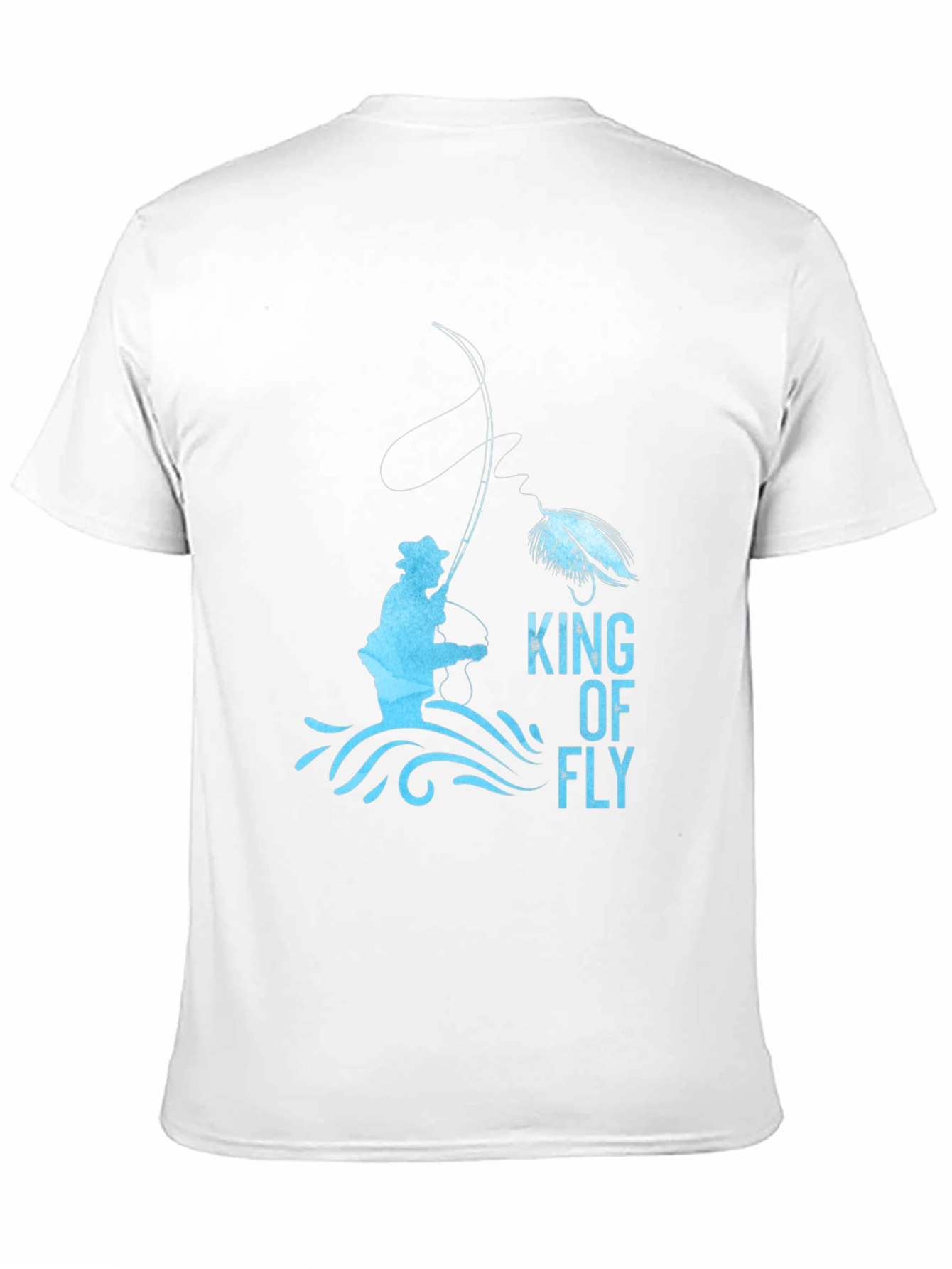 King of Fly Fishing Graphic T-Shirt