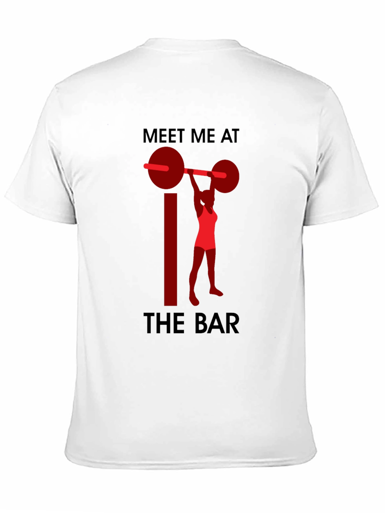 Meet Me at the Bar Weightlifting Graphic T-Shirt