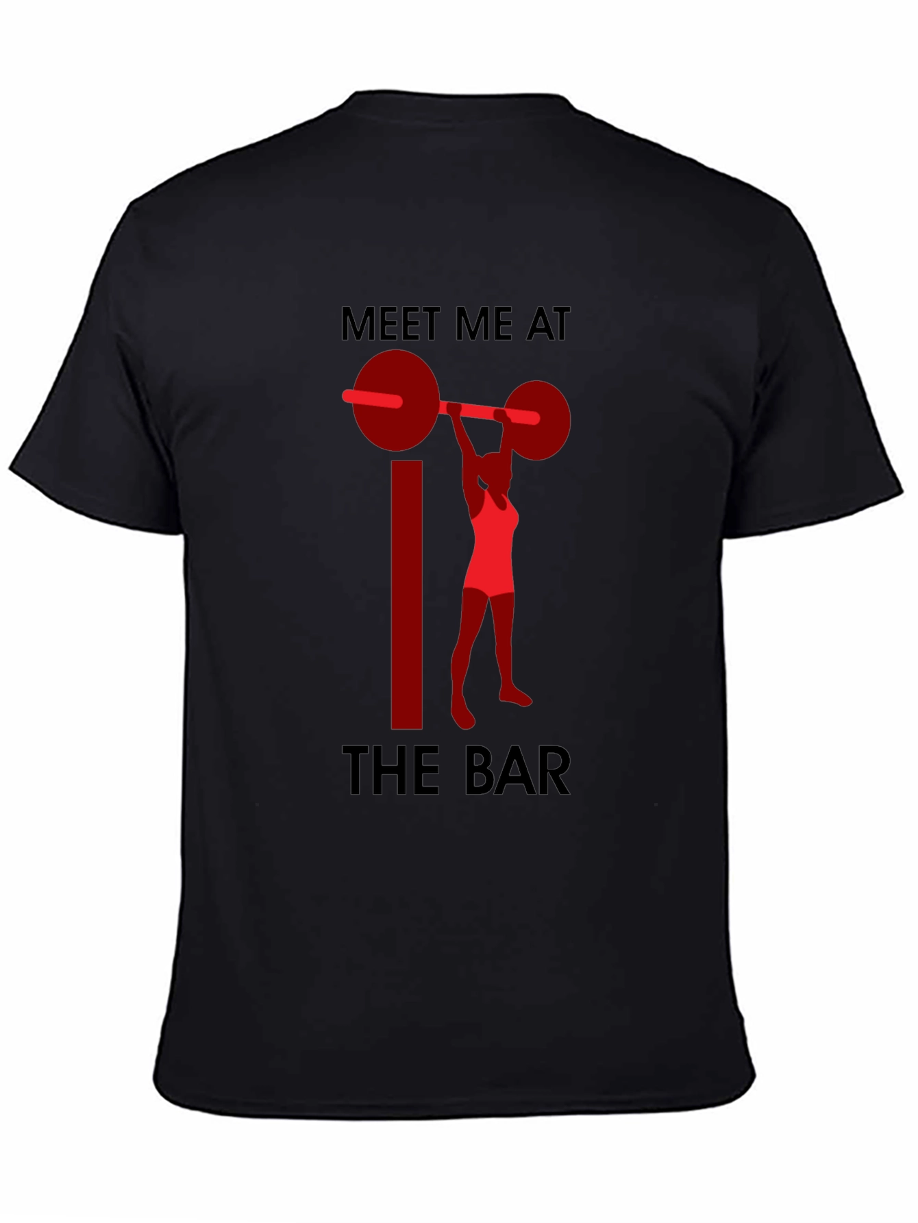 Meet Me at the Bar Weightlifting Graphic T-Shirt
