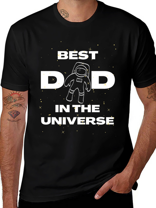 Best Dad in the Universe Graphic Tee