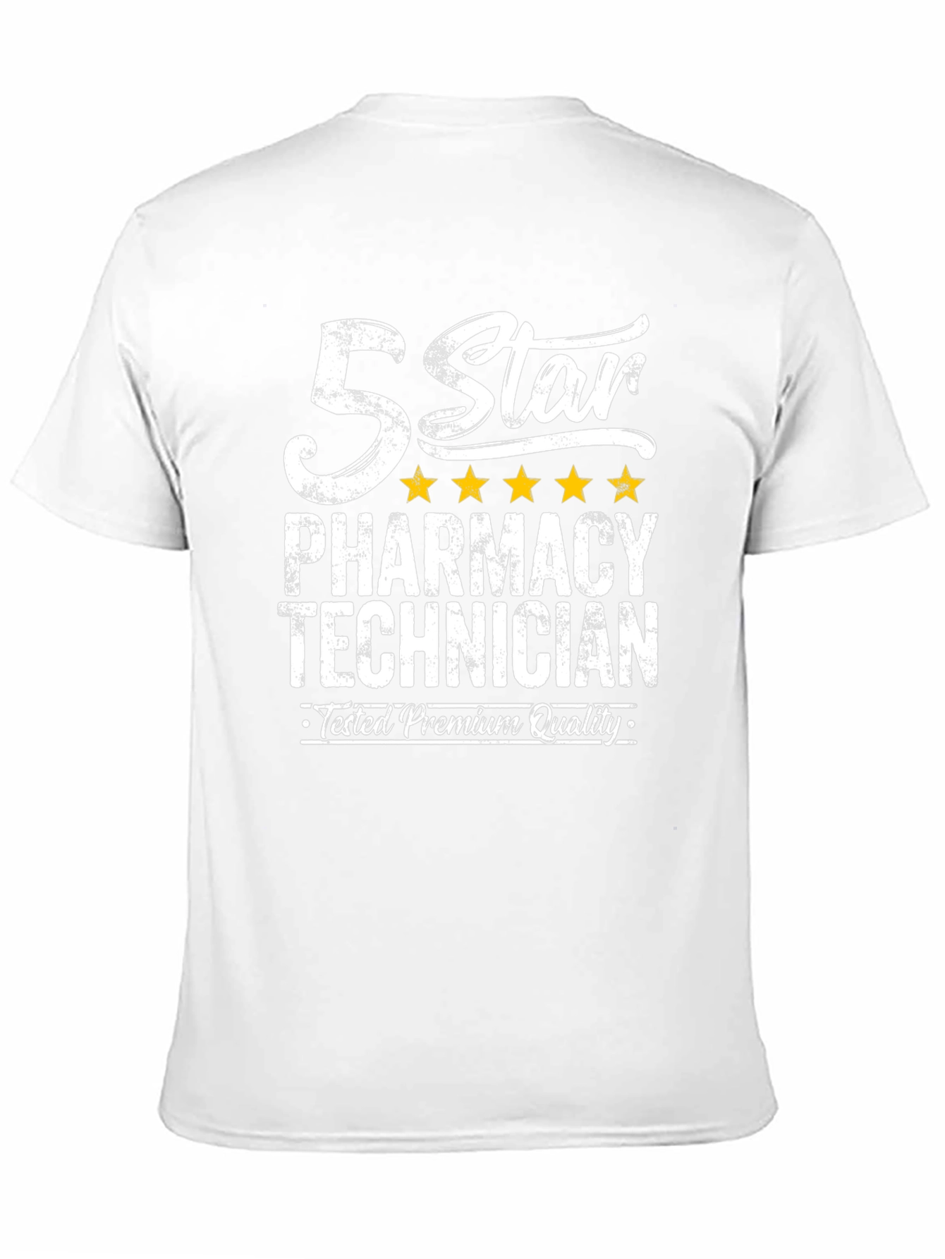 5 Star Pharmacy Technician T-Shirt Premium Quality