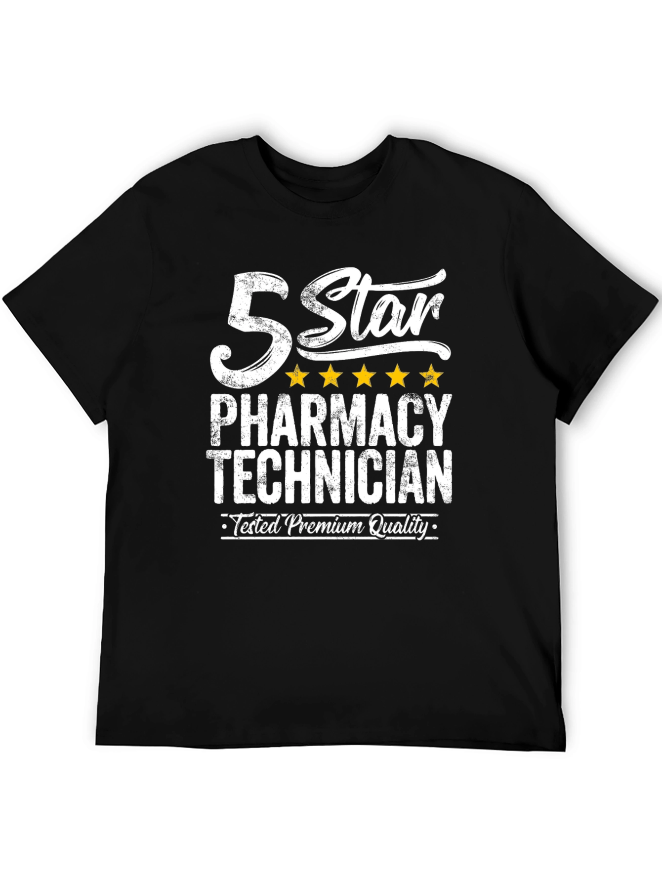 5 Star Pharmacy Technician T-Shirt Premium Quality