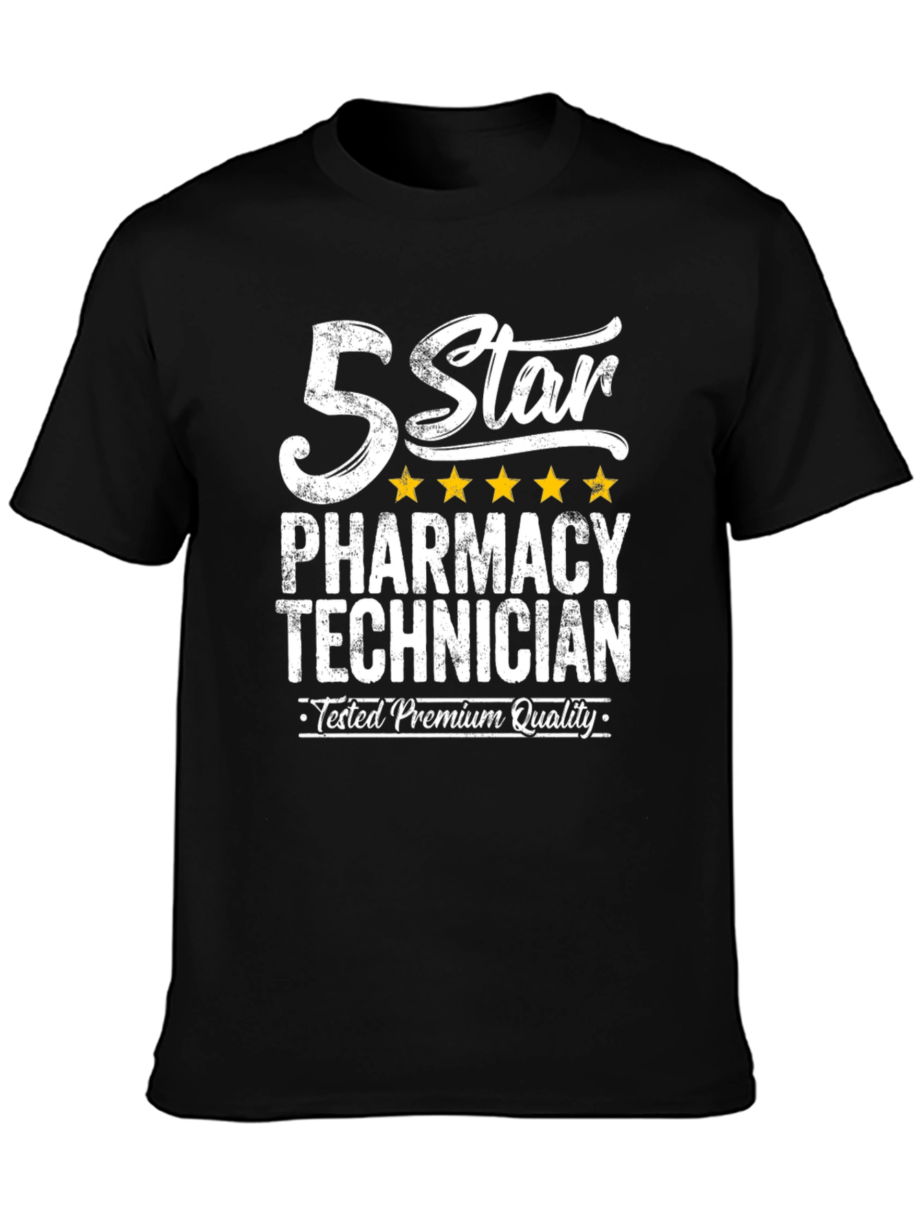 5 Star Pharmacy Technician T-Shirt Premium Quality