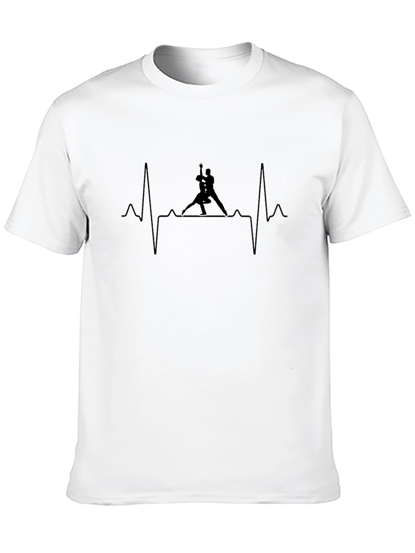 Dance Rhythm T-Shirt - Black Graphic Tee