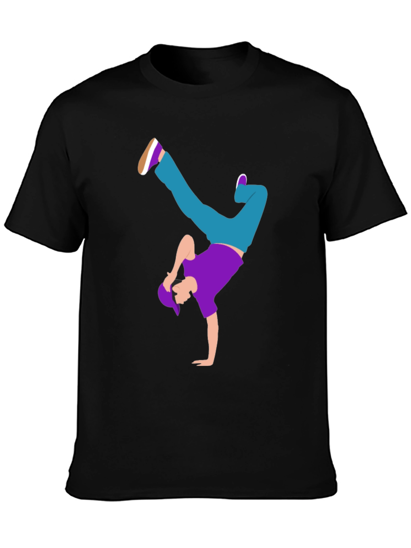 Breakdancer Graphic Tee - Cool Streetwear