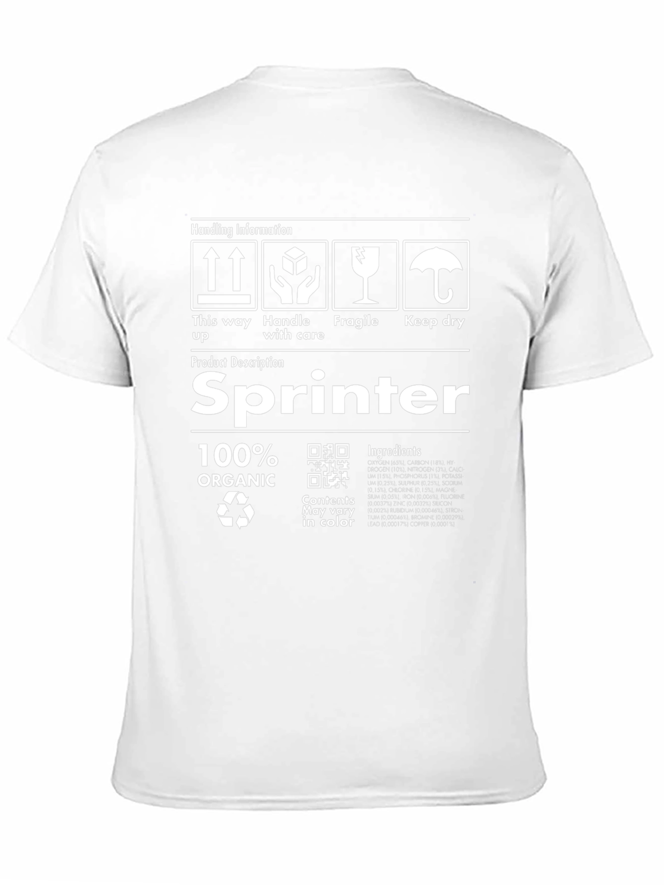 Sprinter Organic Cotton T-Shirt