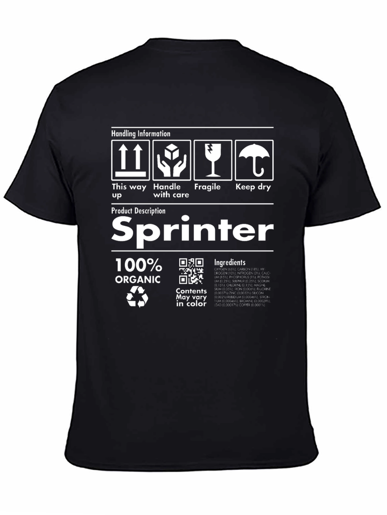 Sprinter Organic Cotton T-Shirt