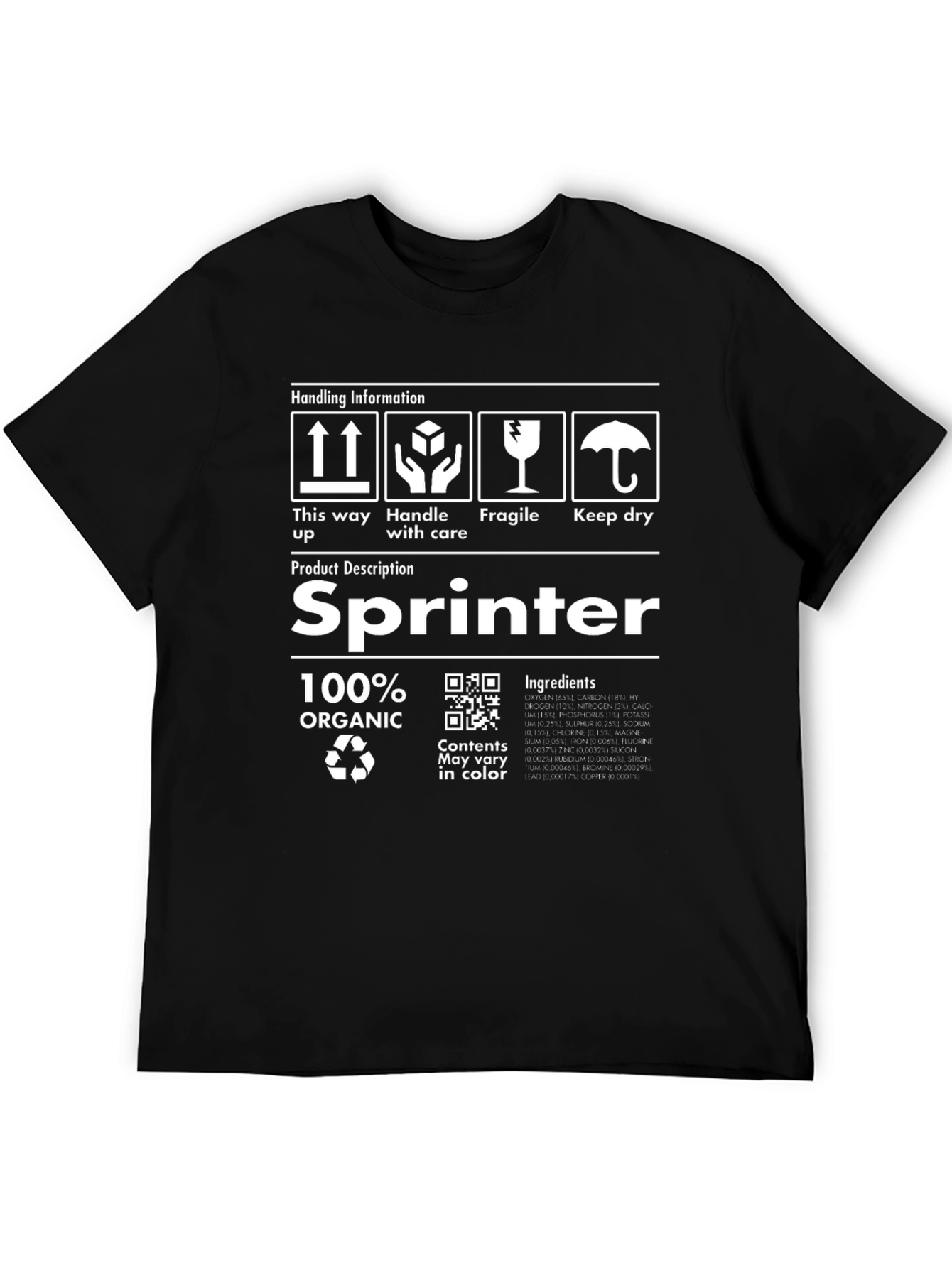 Sprinter Organic Cotton T-Shirt