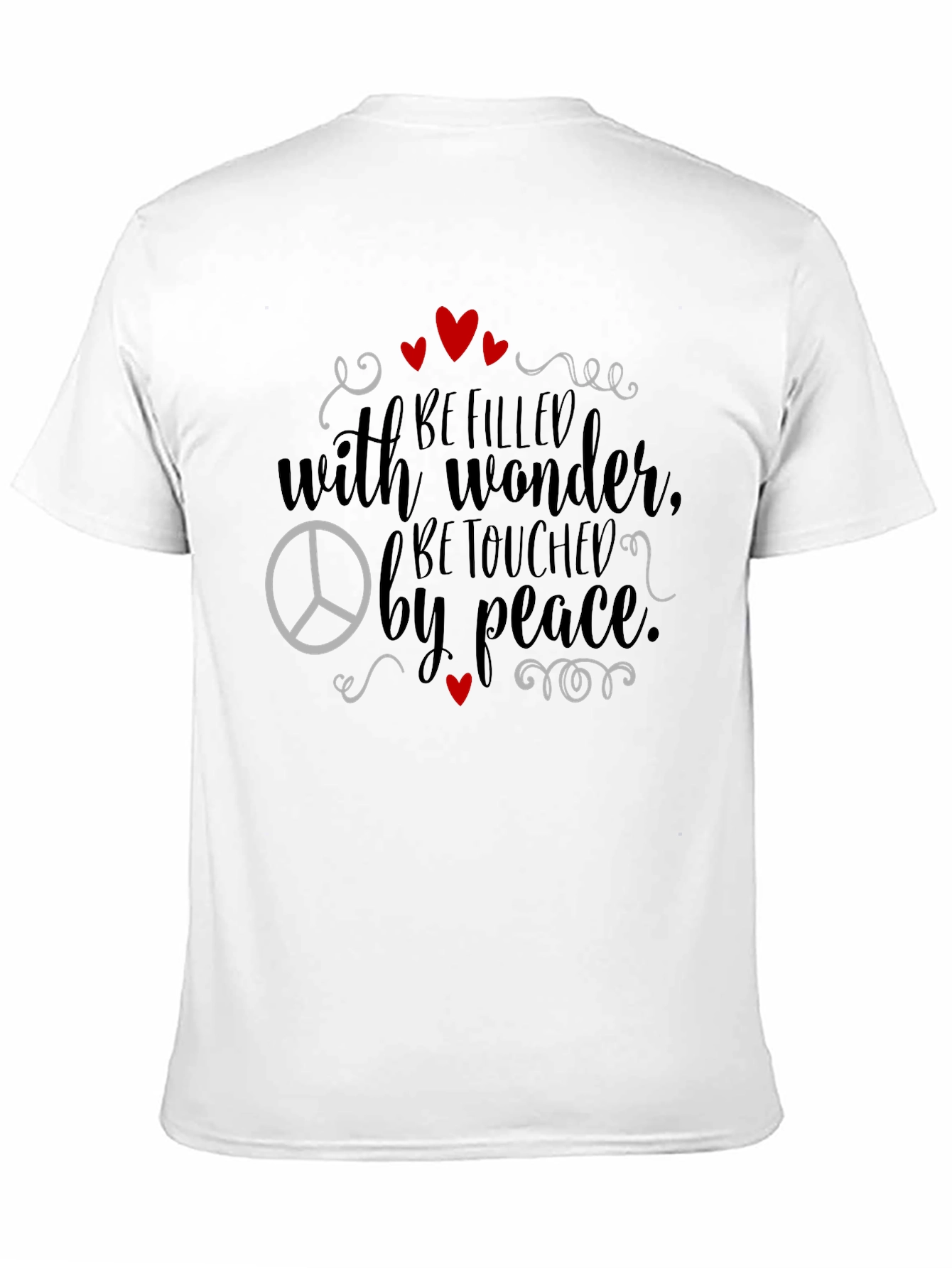Wonder & Peace Graphic T-Shirt - Black