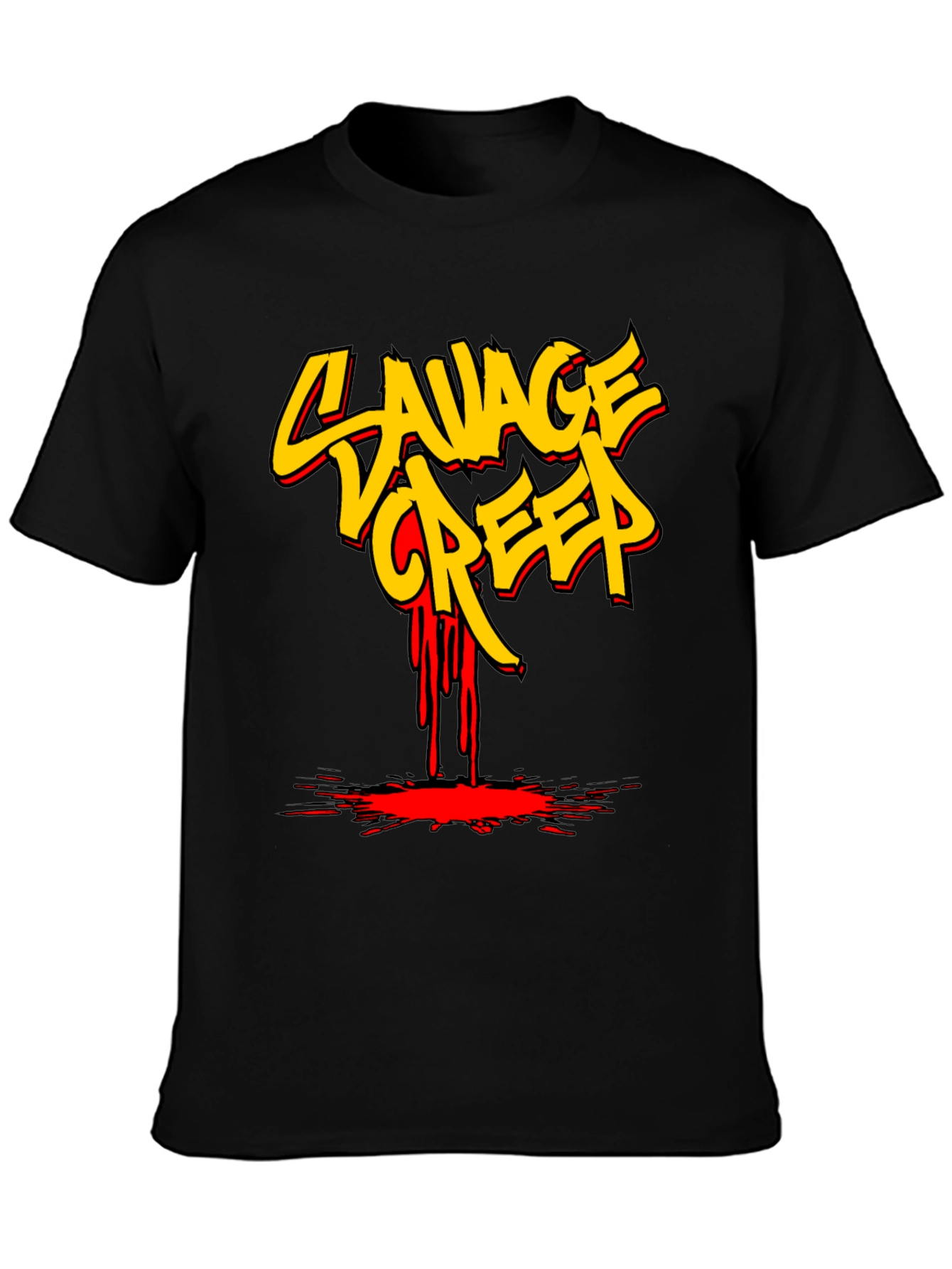Savage Creep Graphic Tee - Bold Streetwear