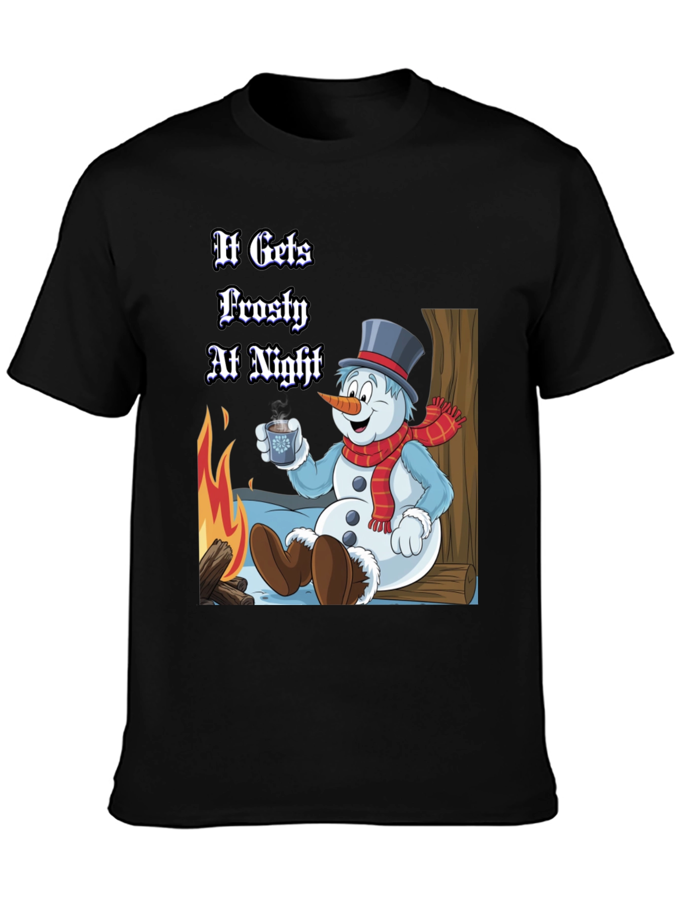 Frosty Night Holiday T-Shirt