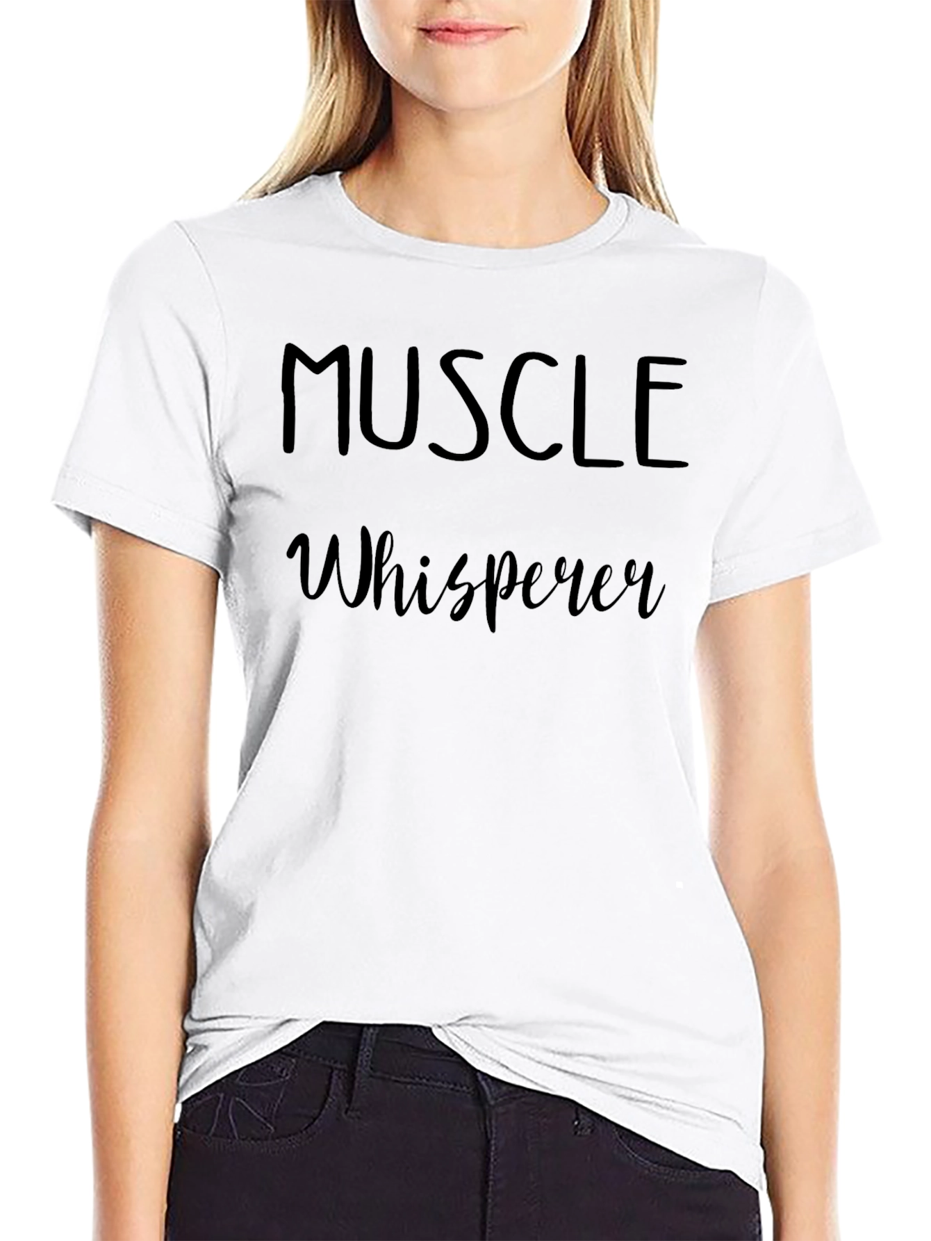 Muscle Whisperer Black T-Shirt