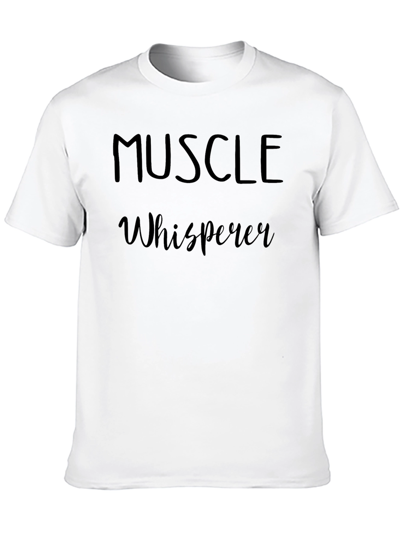 Muscle Whisperer Black T-Shirt