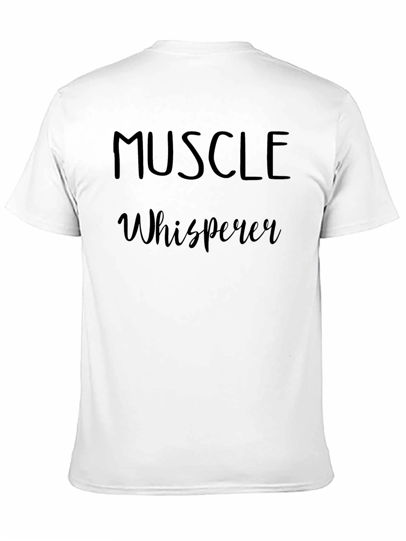 Muscle Whisperer Black T-Shirt