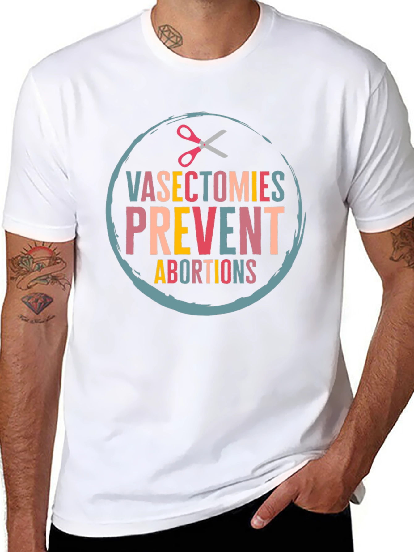 Vasectomies Prevent Abortions Graphic Tee