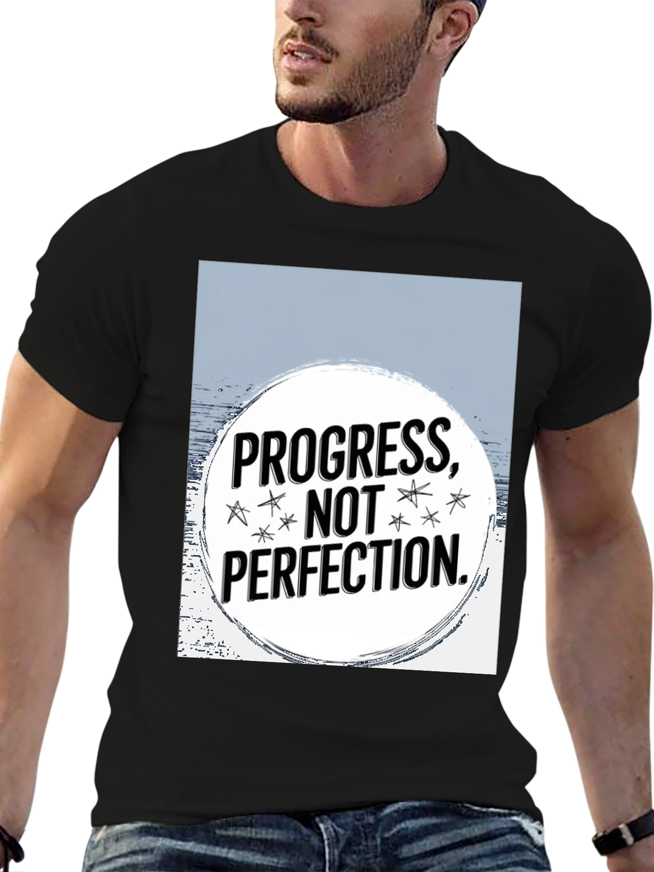 Progress Not Perfection Graphic Tee