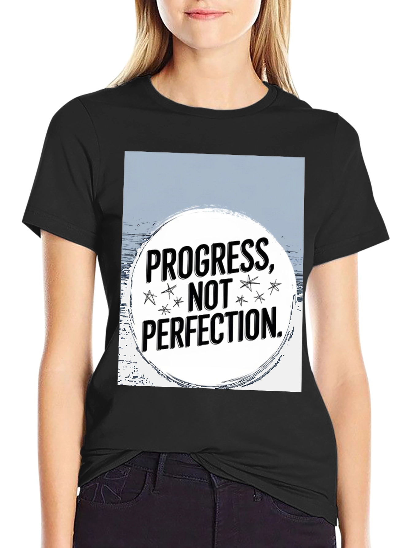 Progress Not Perfection Graphic Tee