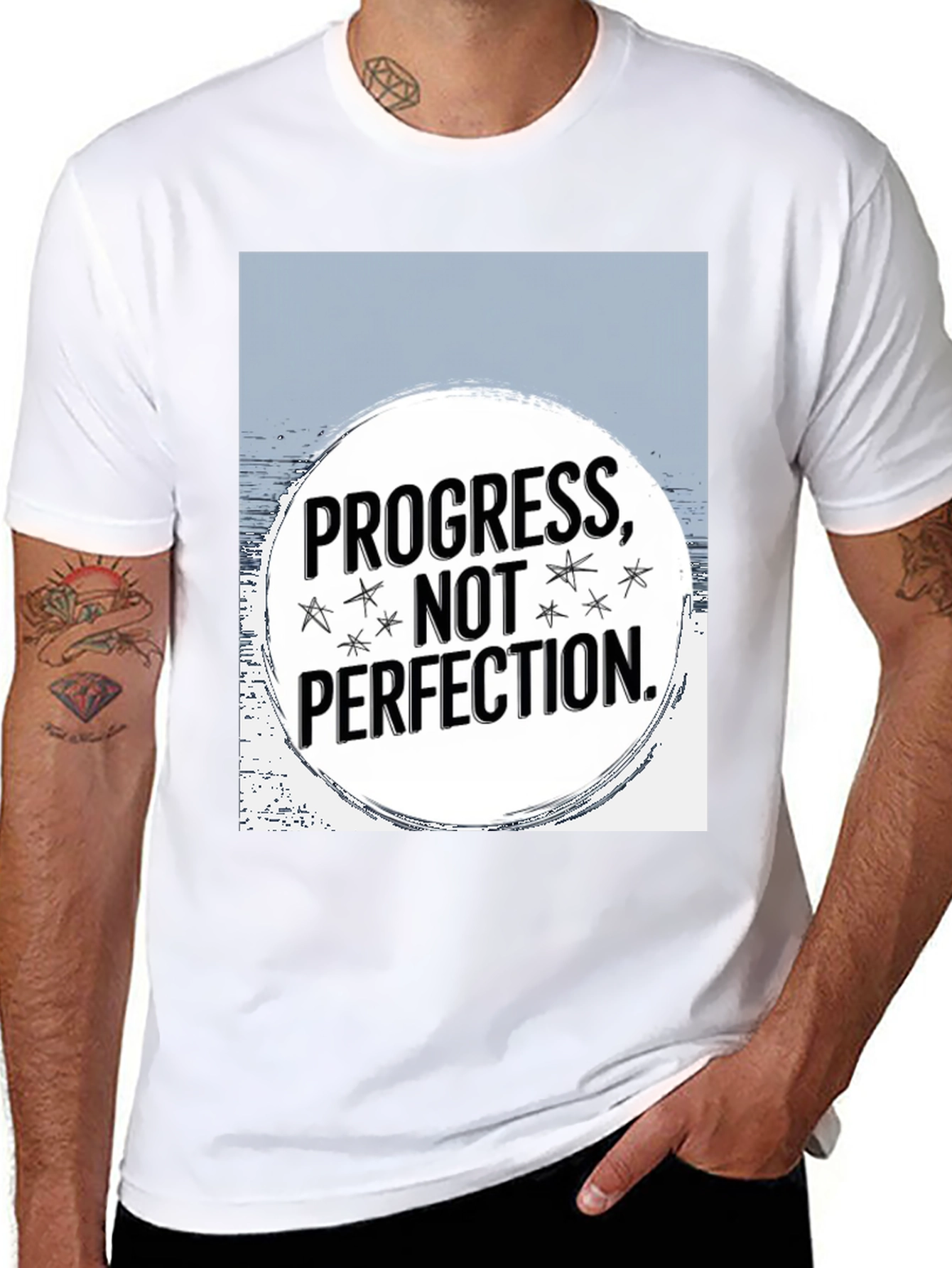 Progress Not Perfection Graphic Tee