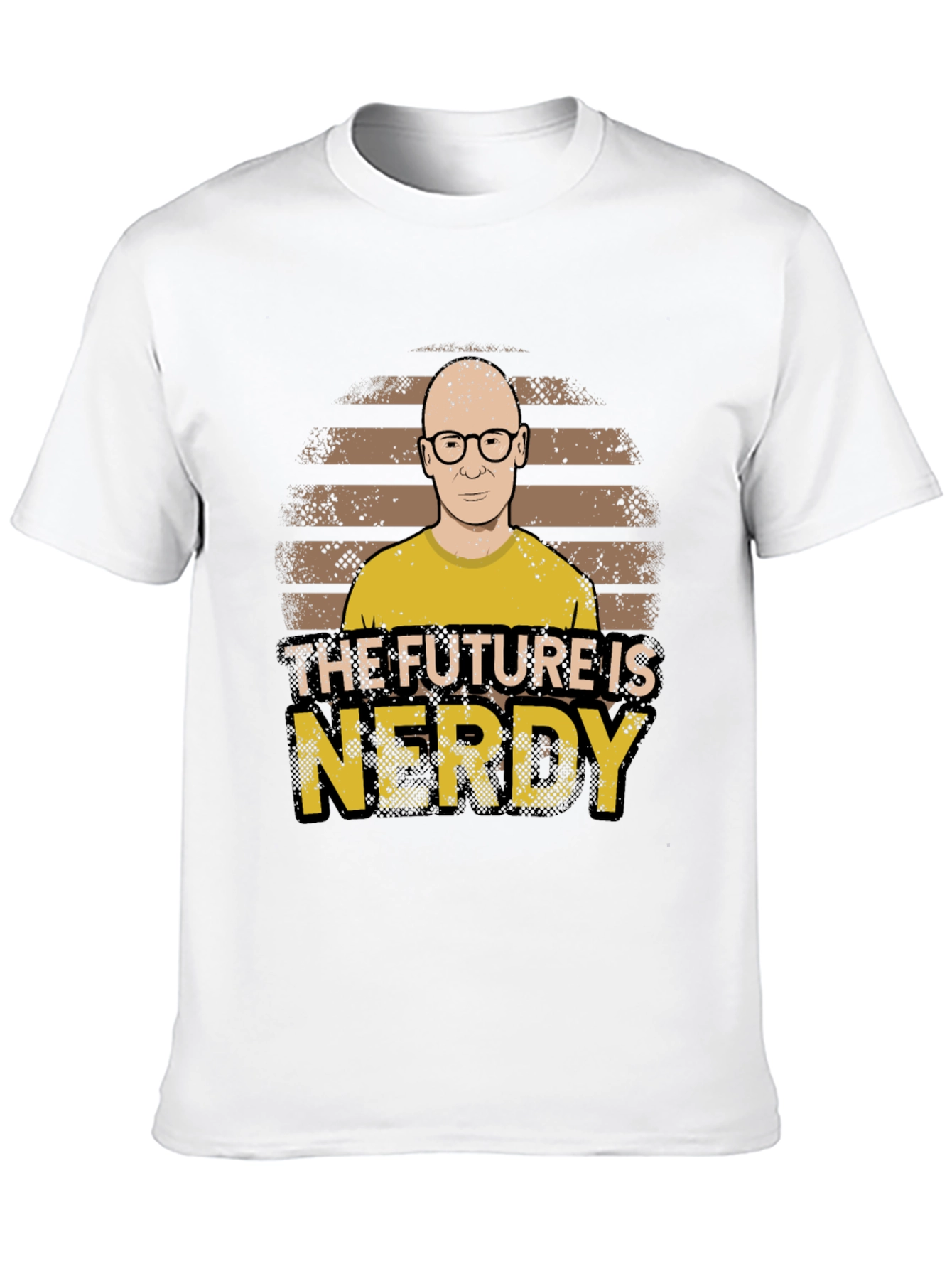 The Future is Nerdy Graphic T-Shirt