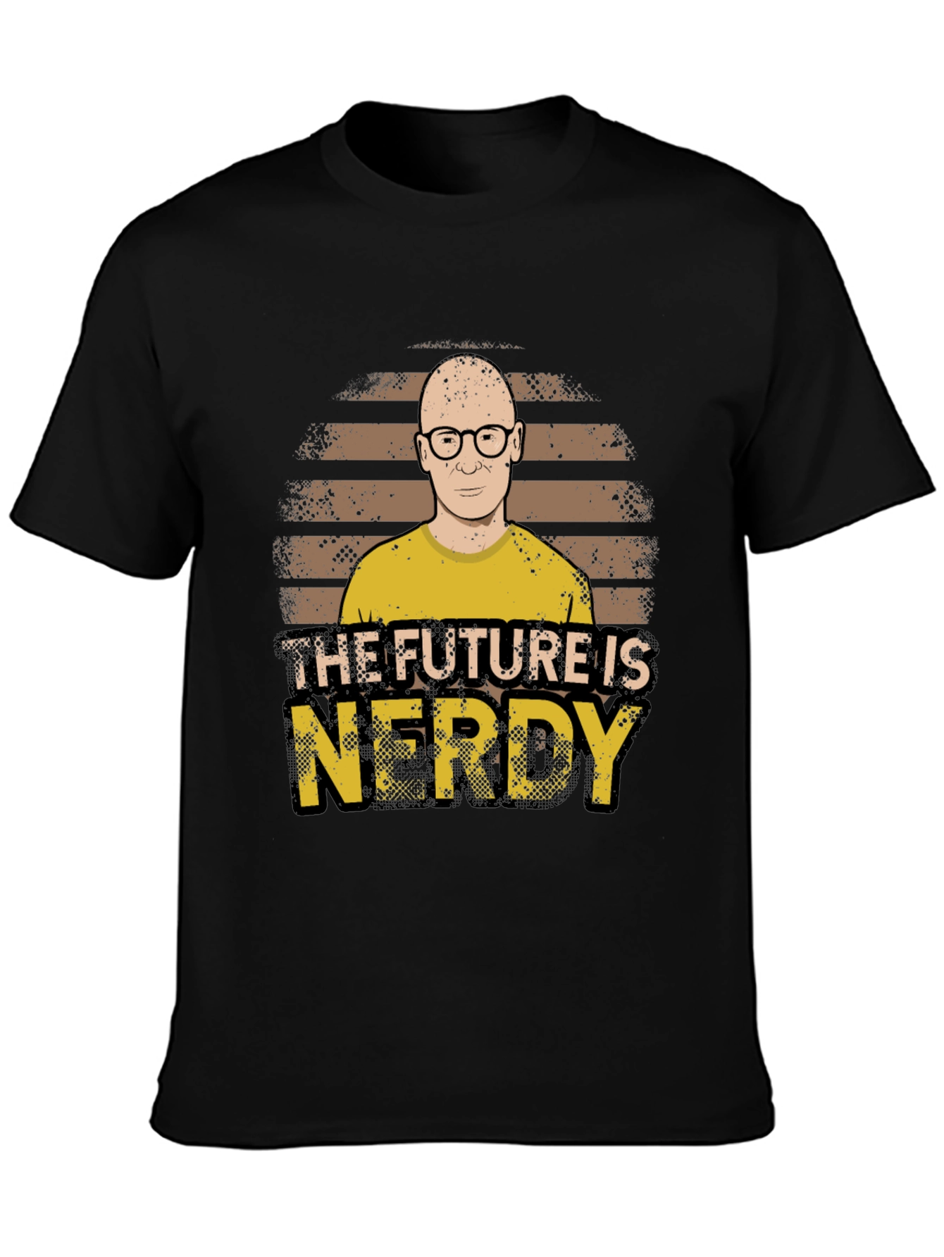 The Future is Nerdy Graphic T-Shirt