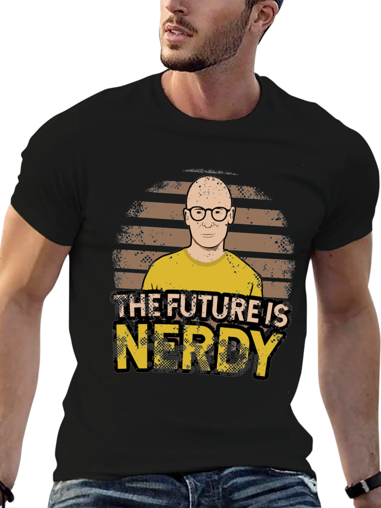 The Future is Nerdy Graphic T-Shirt