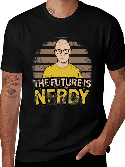 The Future is Nerdy Graphic T-Shirt