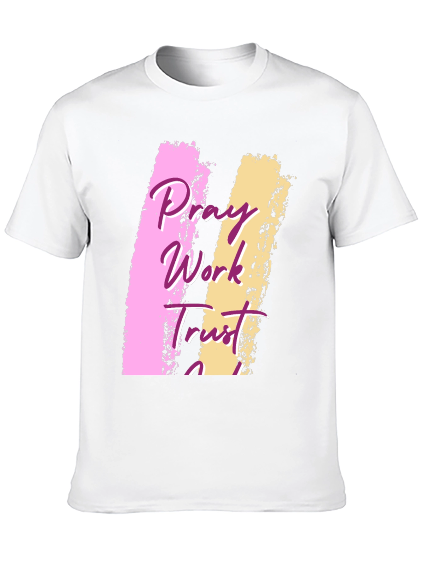 Pray Work Trust T-Shirt Black