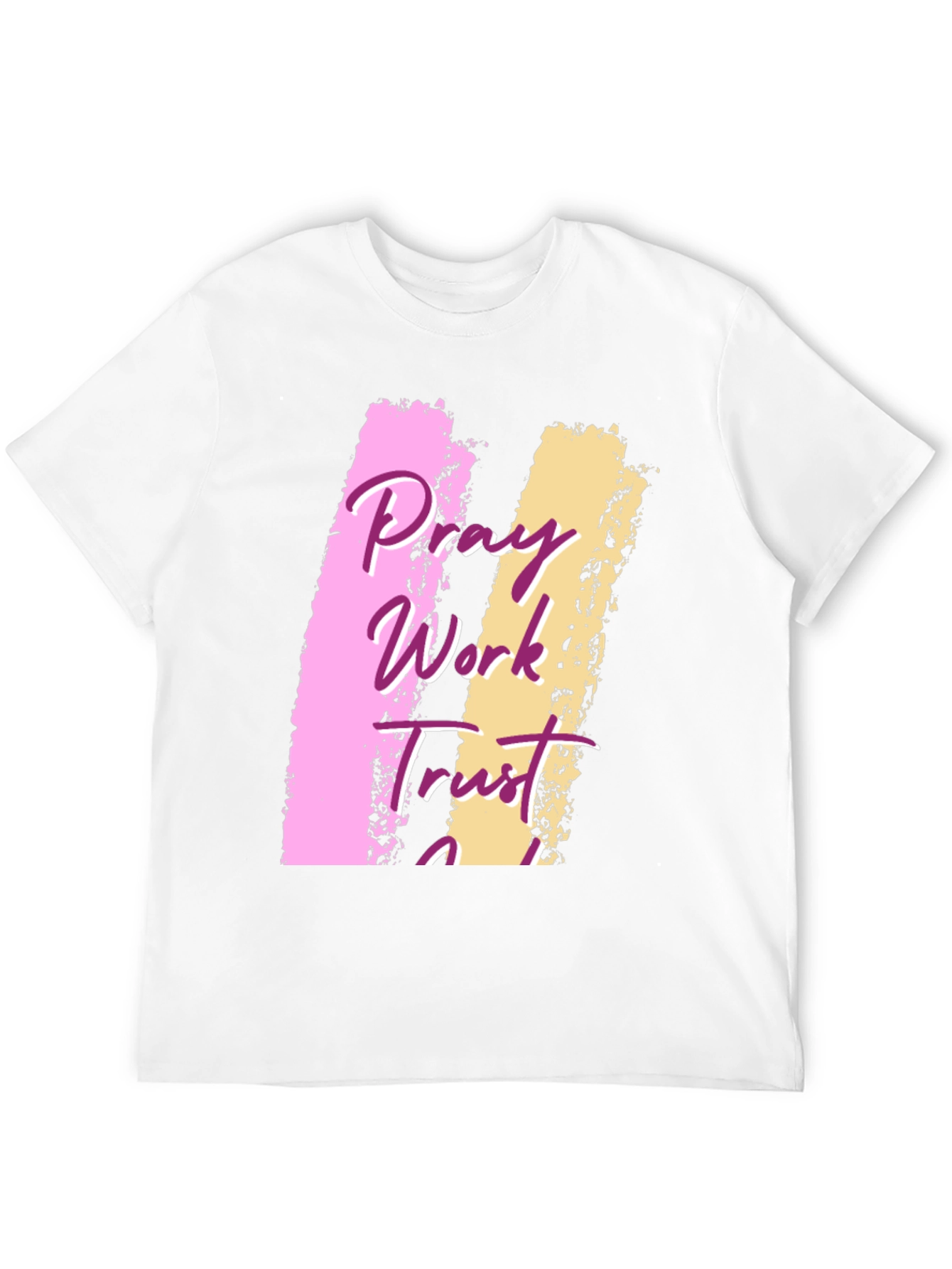Pray Work Trust T-Shirt Black