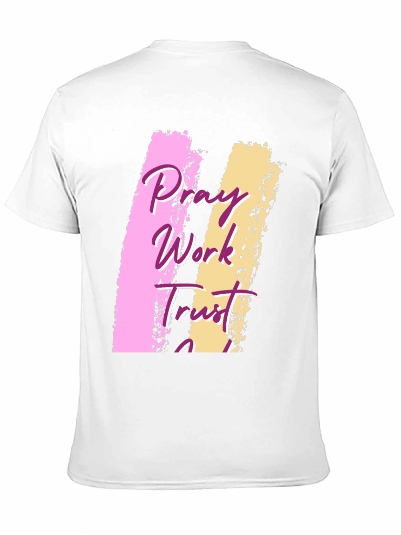 Pray Work Trust T-Shirt Black