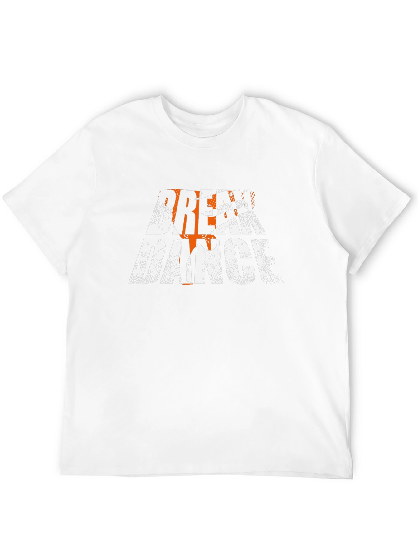Break Dance Graphic Tee - Black Cotton T-Shirt