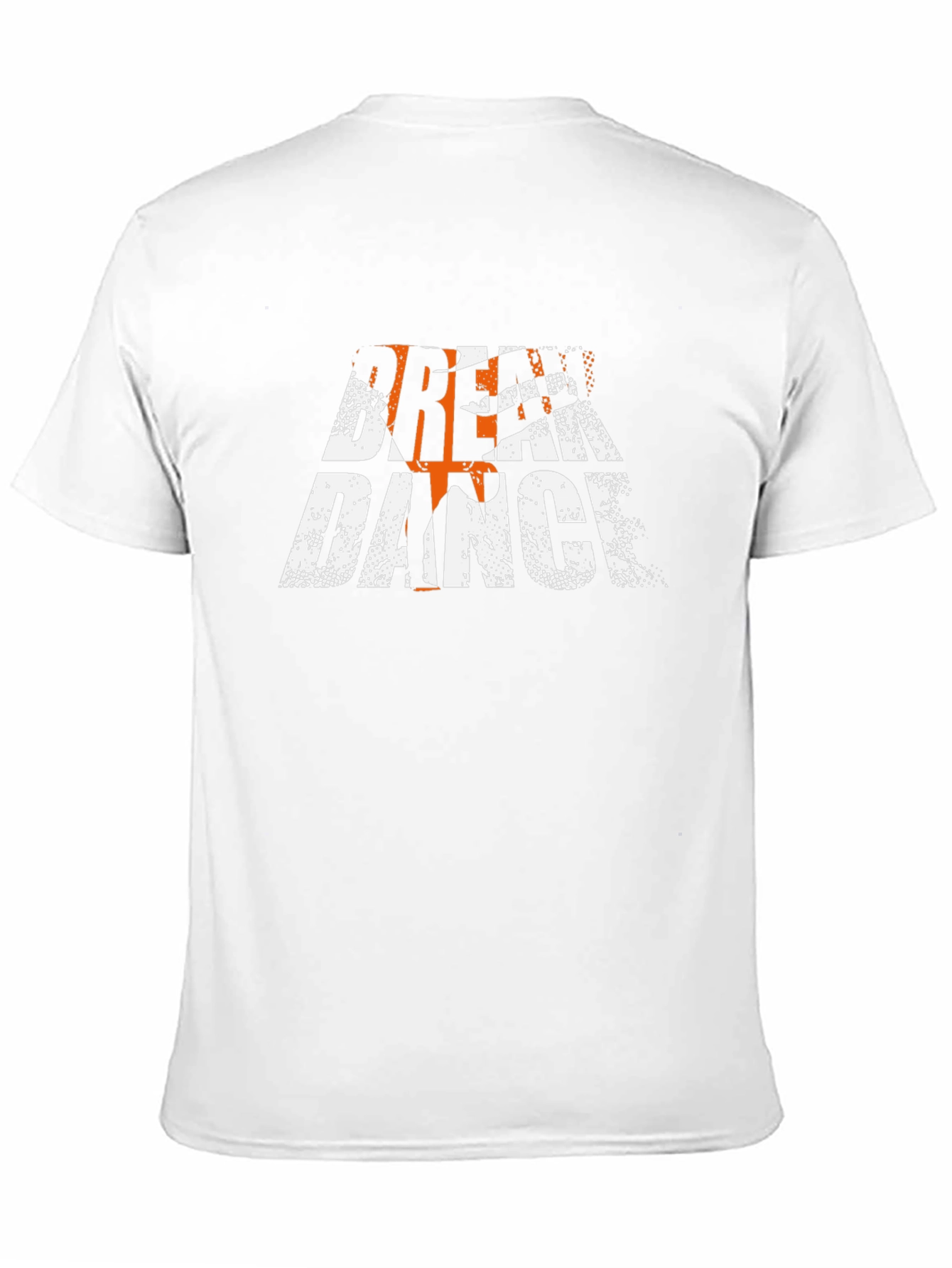 Break Dance Graphic Tee - Black Cotton T-Shirt