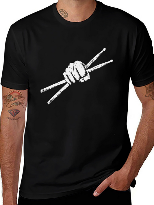 Drummers Hand T-Shirt - Percussion Power Tee