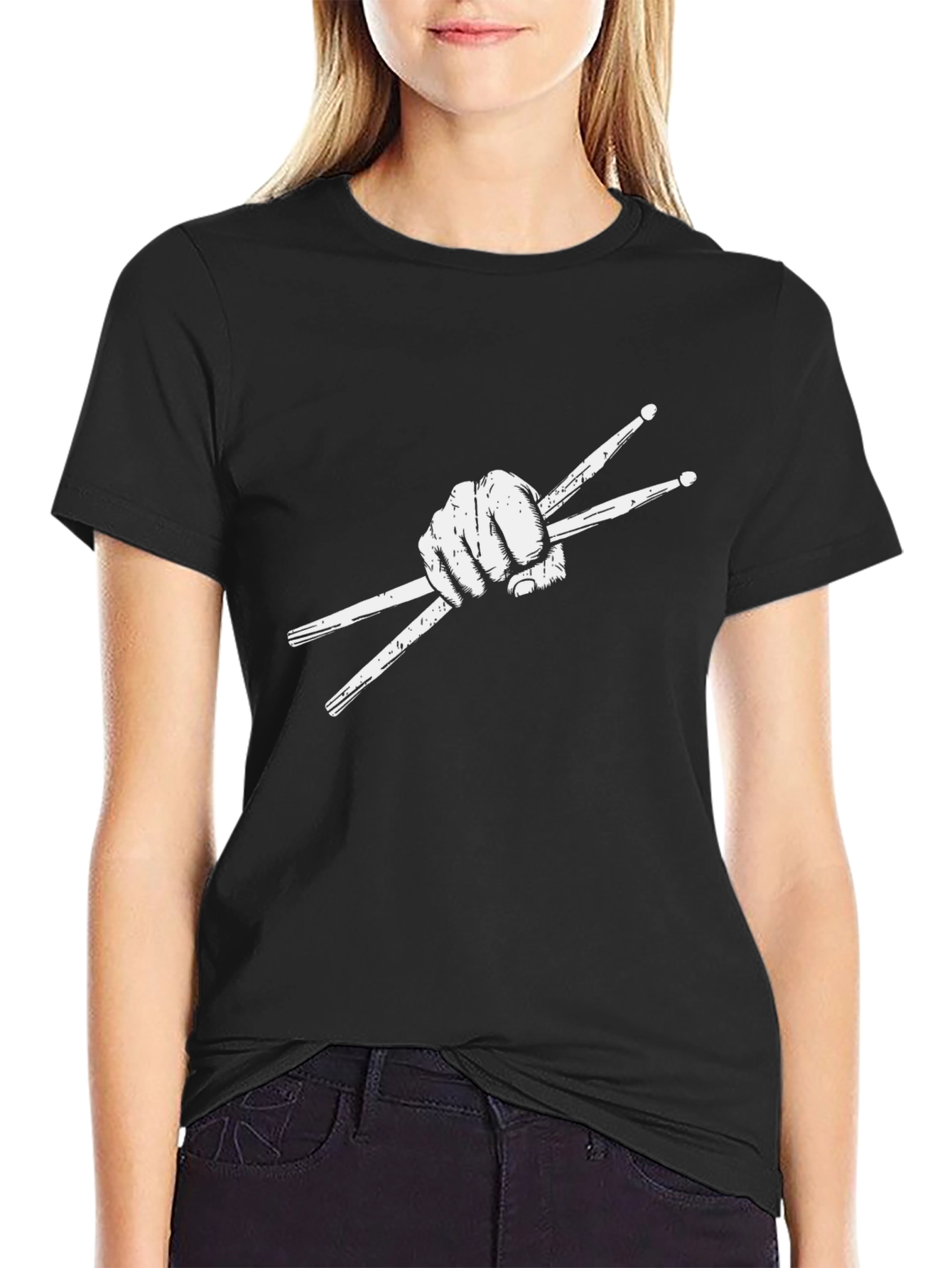 Drummers Hand T-Shirt - Percussion Power Tee