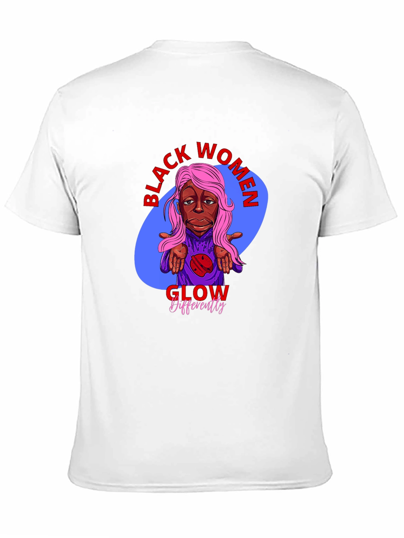 Black Women Glow Differently T-Shirt