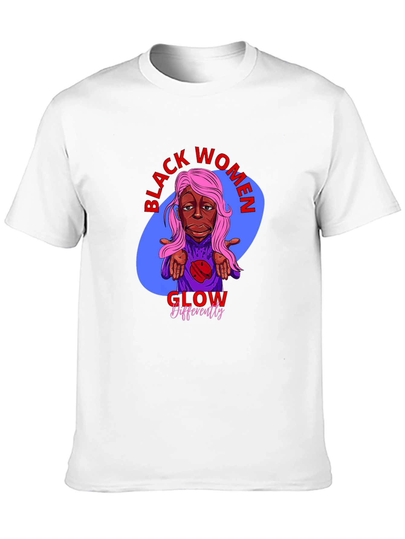 Black Women Glow Differently T-Shirt