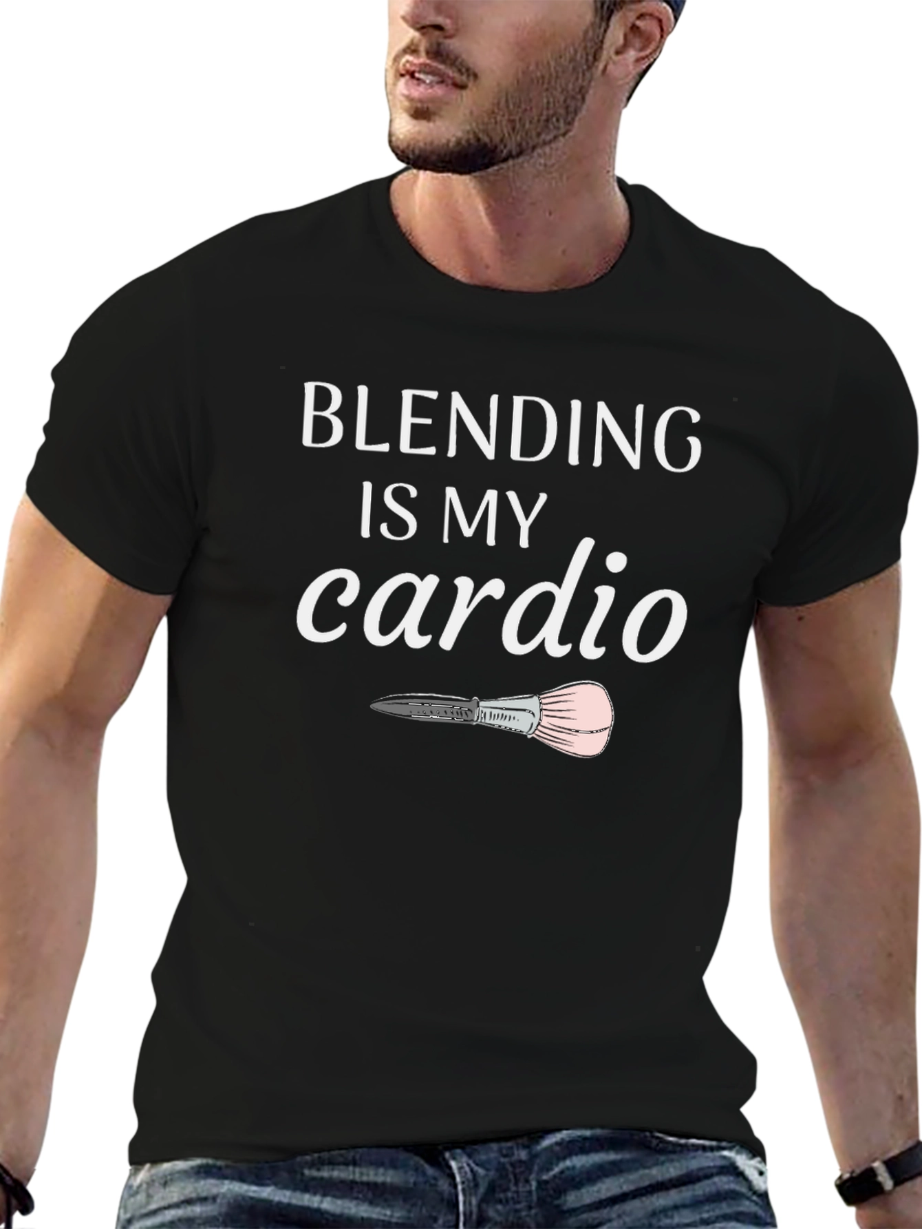 Blending is My Cardio T-Shirt - Makeup Artist Apparel