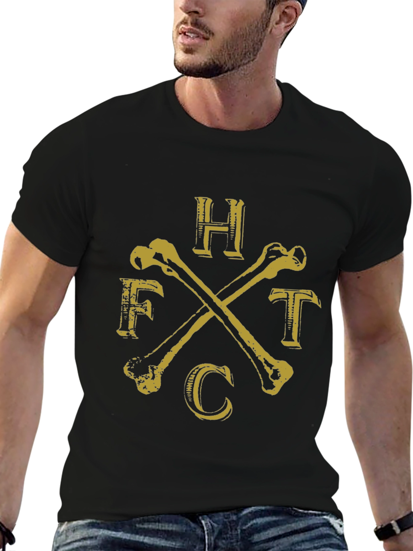 Skull & Crossbones Black T-Shirt