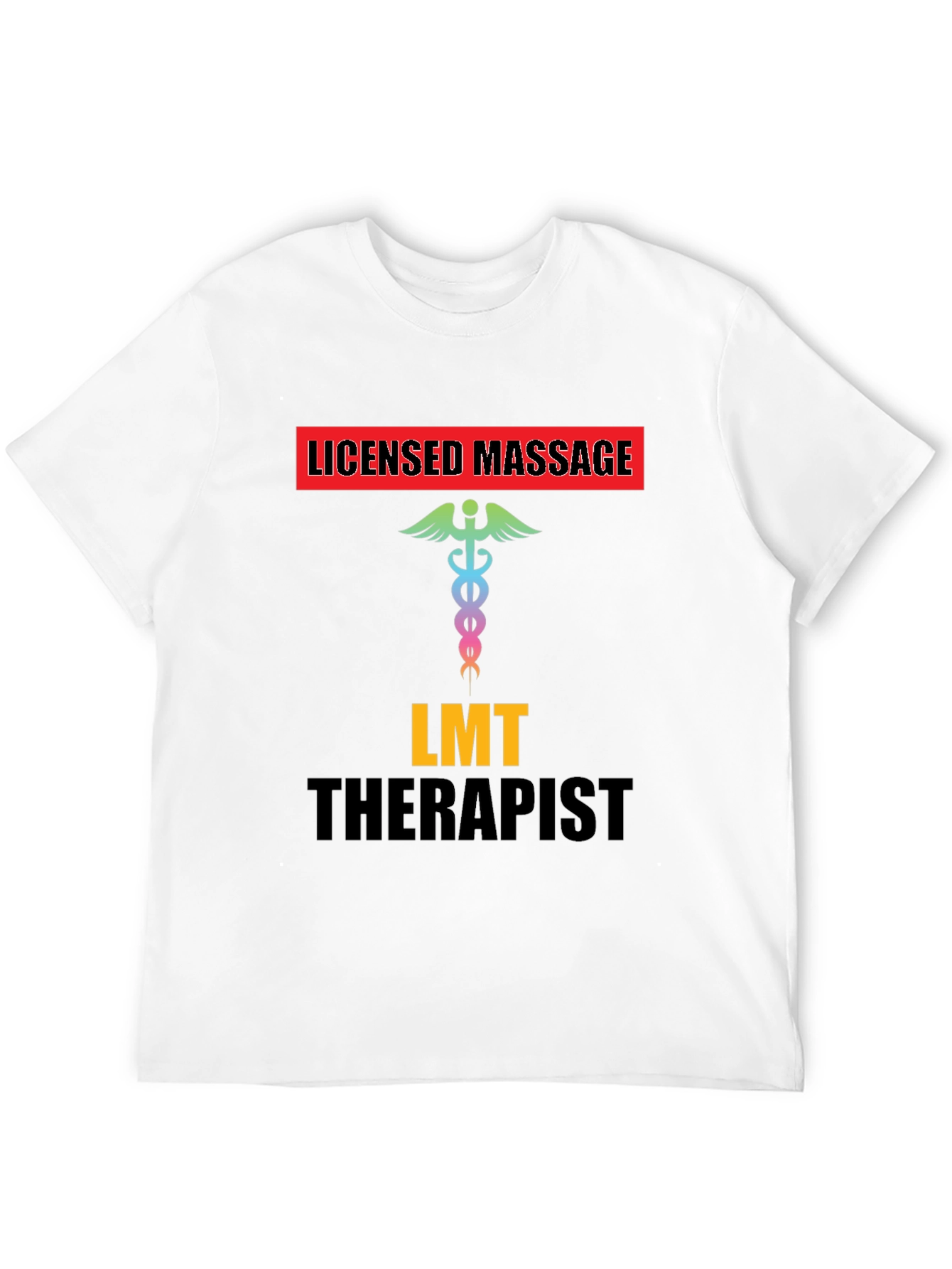 Licensed Massage Therapist T-Shirt - Black