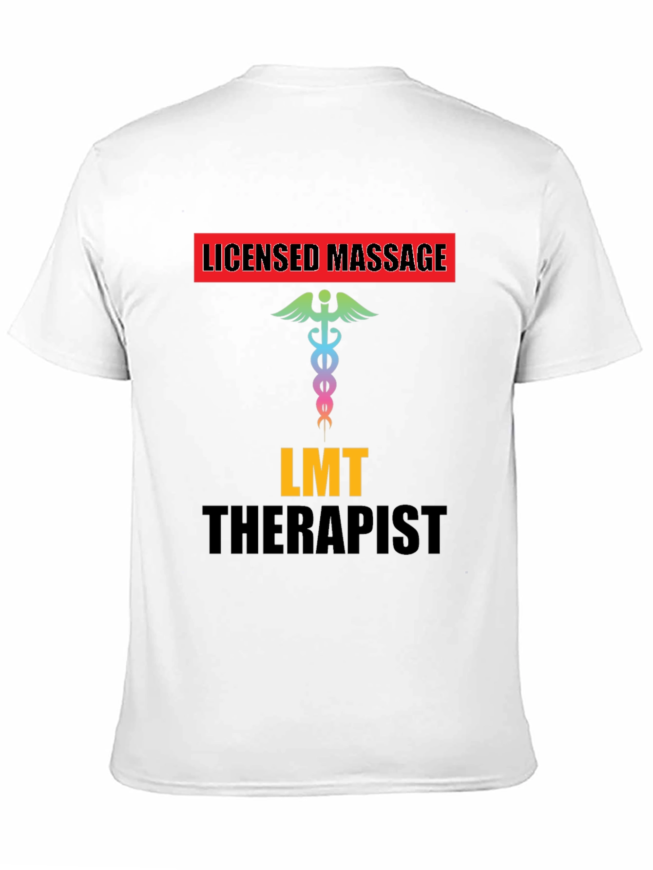 Licensed Massage Therapist T-Shirt - Black