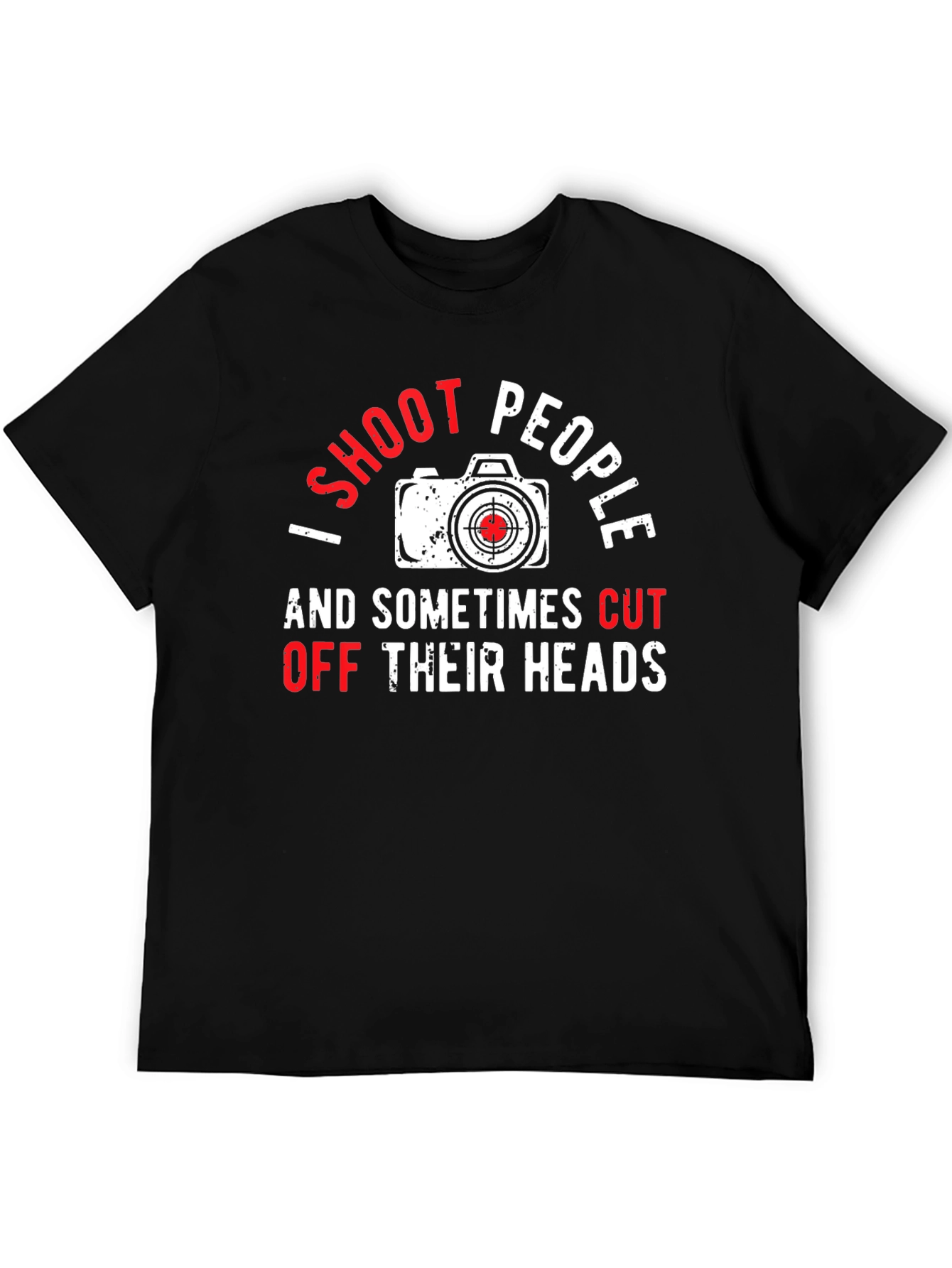 I Shoot People Funny Photography T-Shirt