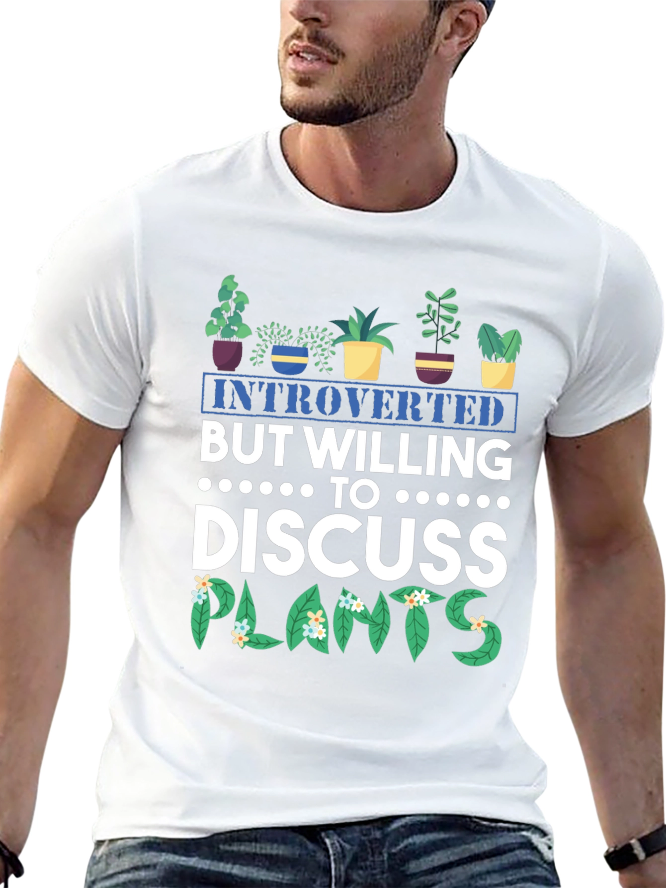 Introverted Plant Lover T-Shirt