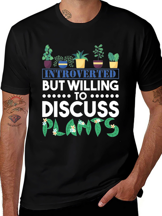 Introverted Plant Lover T-Shirt