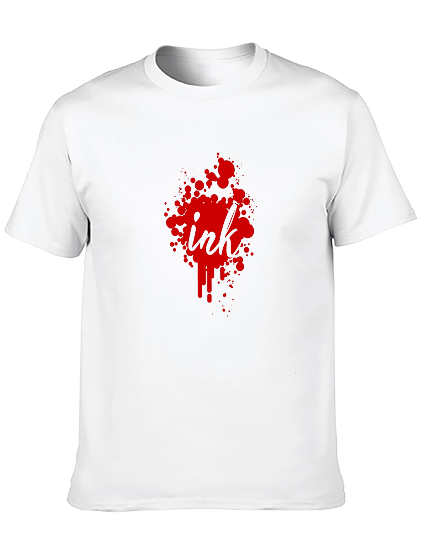 Ink Splatter T-Shirt - Mens Graphic Tee