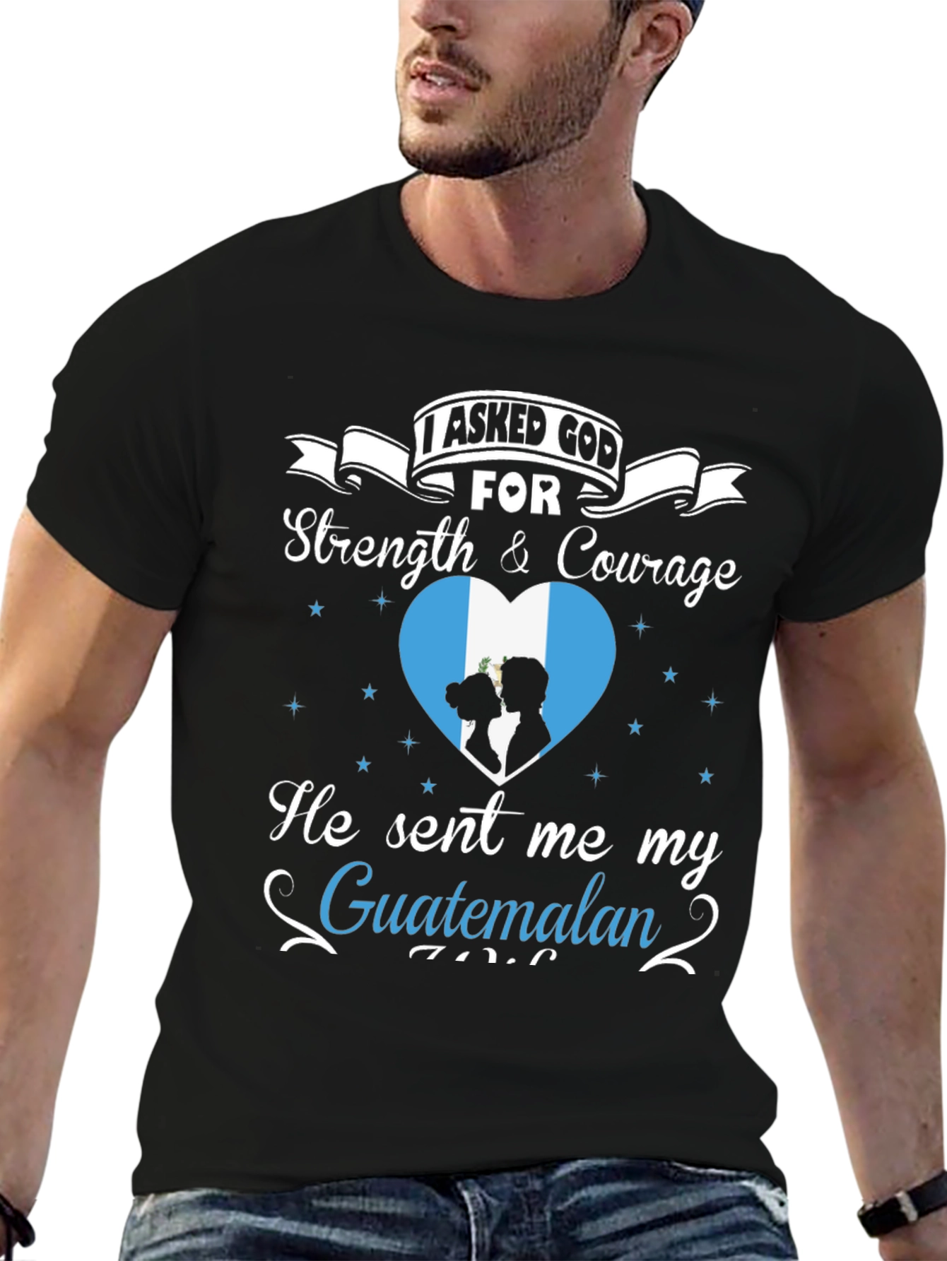 Guatemalan Pride T-Shirt - Strength & Courage