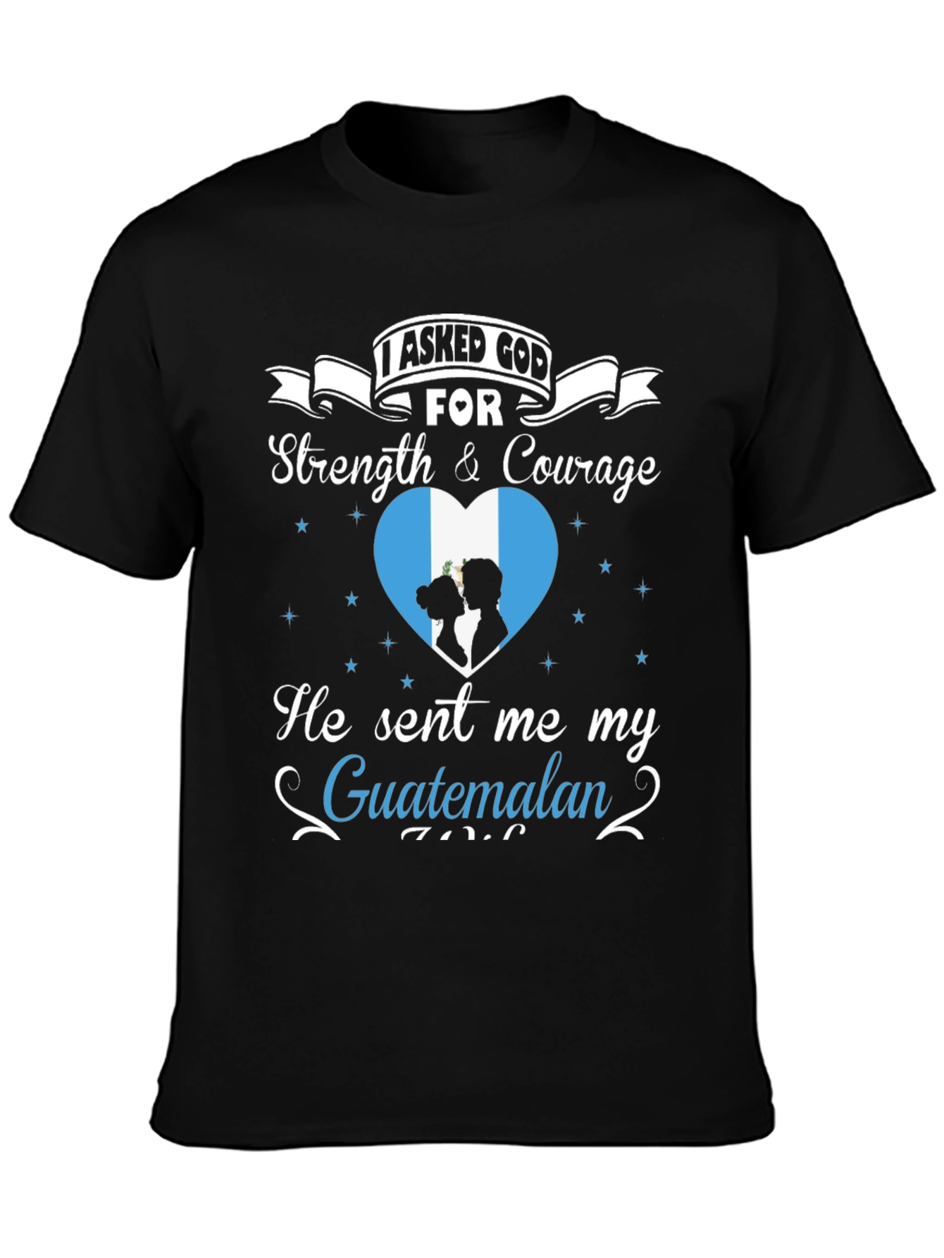 Guatemalan Pride T-Shirt - Strength & Courage