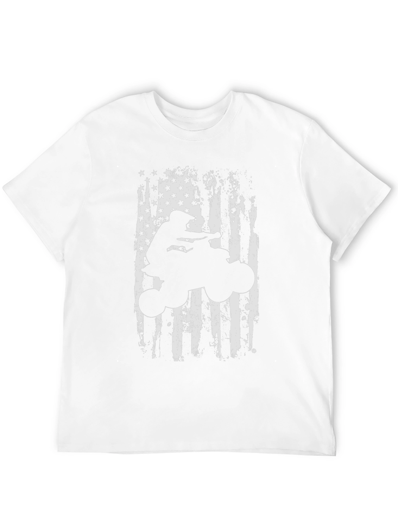 American Flag ATV Rider T-Shirt