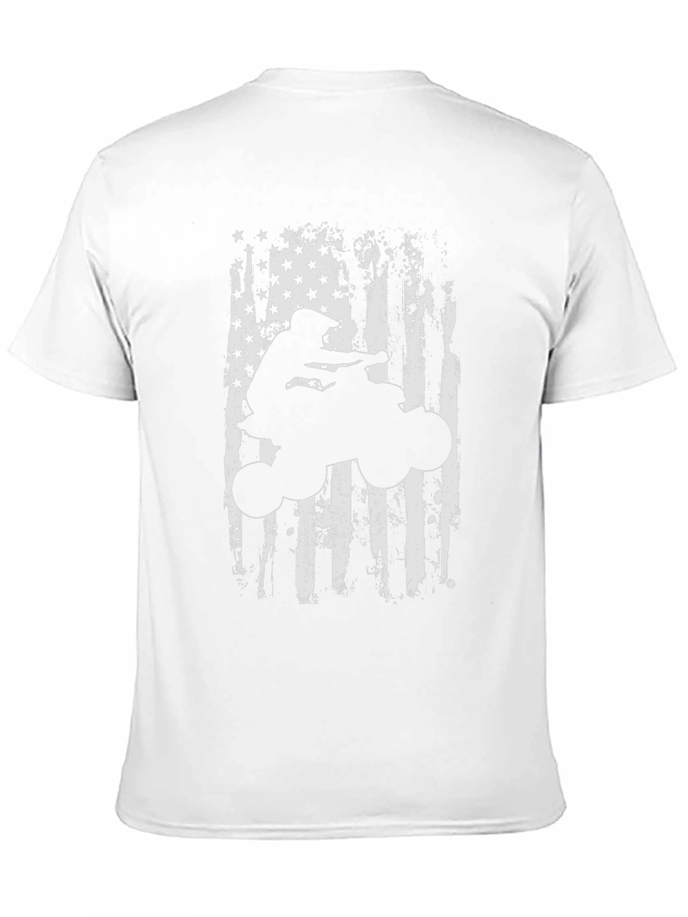 American Flag ATV Rider T-Shirt